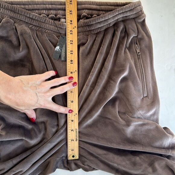 NWT SKIMS Velour Velvet Jogger Fleece Pants Women’s Size XL Amethyst Loungewear - Picture 12 of 13